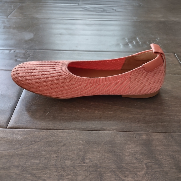 Everlane Day Glove ReKnit Ballet Flat Coral Pink - Picture 13 of 15